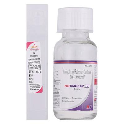 HHAMCLAV DS Dry Syrup 30ml - Bacterial Infections-Pen