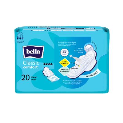 Bella Classic Comfort Breathable Softi Maxi Pads 20's - Sanitary Napkins
