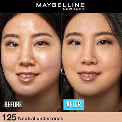 Maybelline New York Fit Me Matte+Poreless Liquid Foundation, 125 Nude Beige 30 gm - Foundation