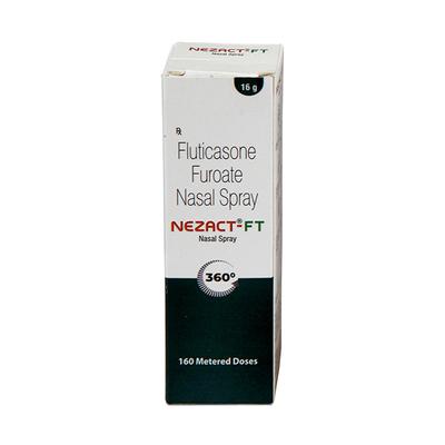 NEZACT FT 160md Nasal Spray 16g - Nasal Congestion-Nas