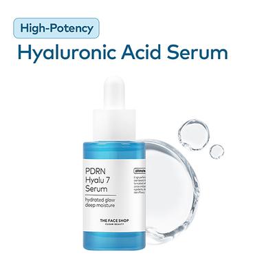 The Face Shop Alltimate Pdrn Hyalu 7 Serum For Deep Hydration With 7 Types Of Hyaluronic Acid 30 ml - Essences