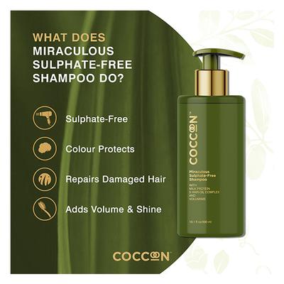 Coccoon Miraculous Sulphate Free Shampoo 300 ml - Shampoos
