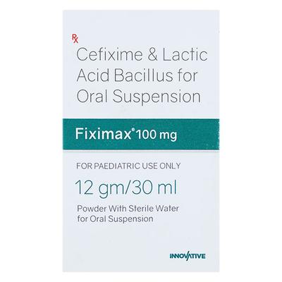 FIXIMAX 100mg Oral Suspension 30ml - Bacterial Infections-Cep