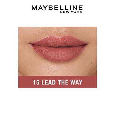 Maybelline New York Super Stay Crayon Lipstick, 15 Lead the way 1.2 gm - Lipsticks