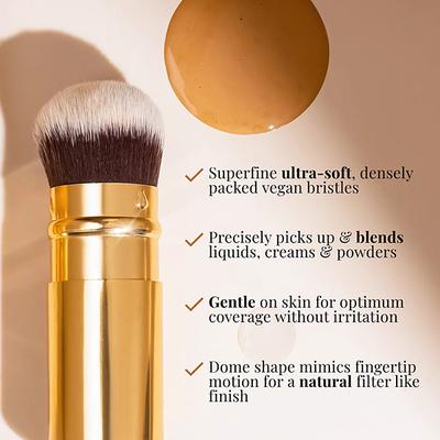 RAS Luxury Skincare GloBlend Retractable Makeup Brush 45 g - Face Brush