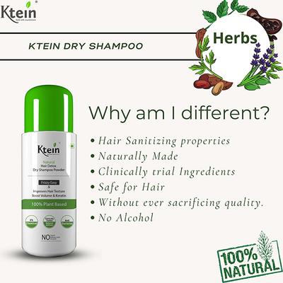Ktein Natural Detox Dry Shampoo Powder 1's - Hair Sprays & Mists