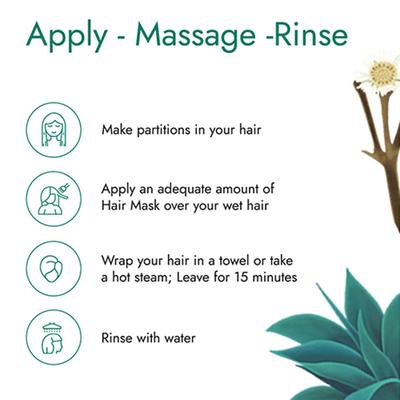 Kapiva Ayurveda Bhringraj Hair Nourish Mask 200 gm - Hair Masks & Packs