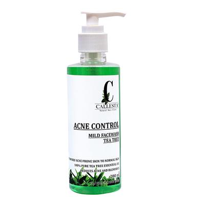 Callesta Tea Tree Mild Facial Cleanser for Acne Prone Skin 200 ml - Face Wash & Cleansers