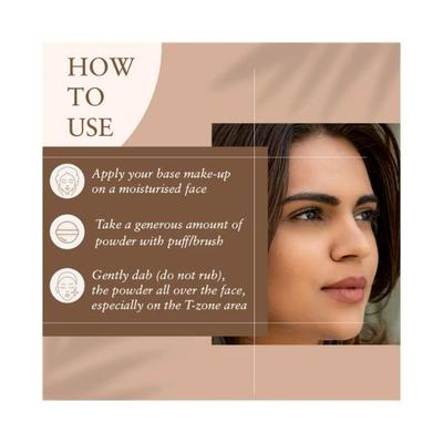 Just Herbs Mattiying & Hydrating Spf 15 Compact Powder & Vitamin E For Women, Porcelain 9gm - Compact Powder