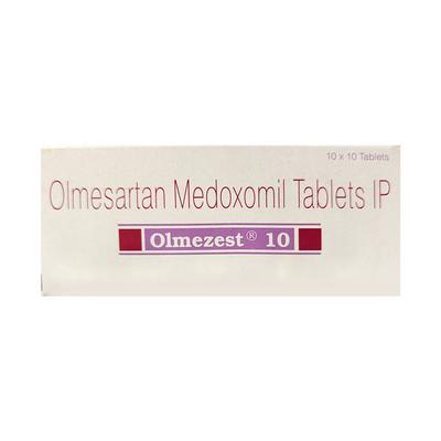 Olmezest 10mg Tablet 10'S - Hypertension-Ang