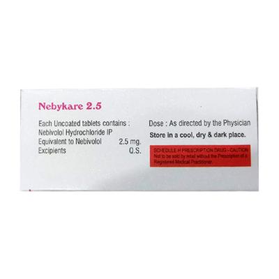 NEBYKARE 2.5 Tablet 10's - Hypertension-Bet