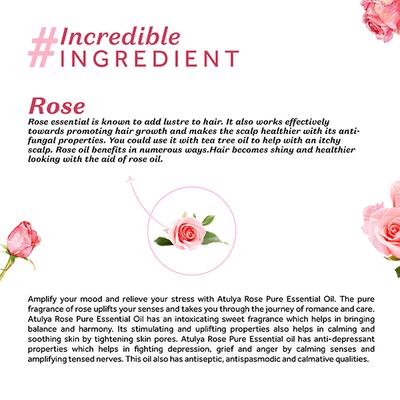 Atulya Rose Essential Oil 15 ml - Face Oils