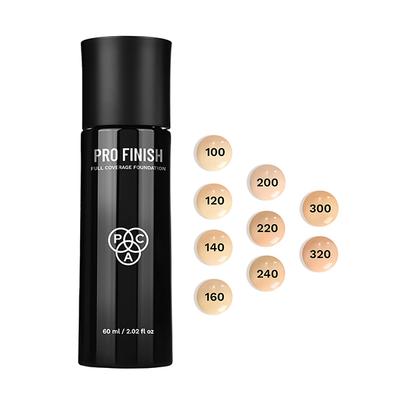 PAC Pro Finish Full Coverage Foundation Matte Finish Sweatproof Waterproof - PF Deep 300 (60 ml) - Foundation