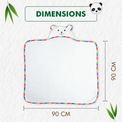 R for Rabbit Bambooberry Hoodie Baby Towel 1's - Bathing Essentials