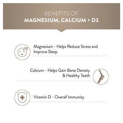 Swisse Ultiboost Magnesium, Calcium+D3 Tablet 60's - Calcium And Minerals