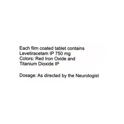 Levilex 750mg Tablet 10'S - Epilepsy/Convulsion-Ant