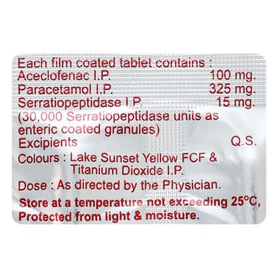Akilos SP Tablet 10'S - Pain relief-Ano