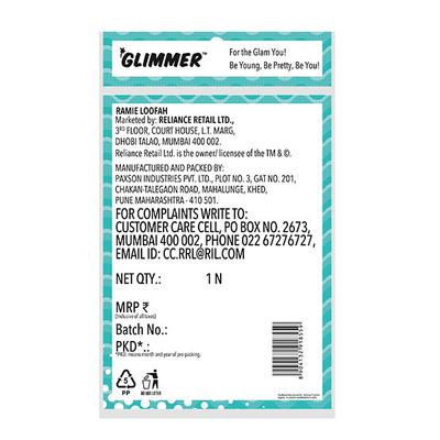 Glimmer Natural Loofah Oval Shape 1's - Loofahs & Sponges