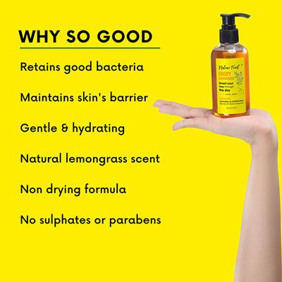 Nature Trail Crispy Lemongrass Handwash with Olive Oil, Vitamin E and Glycerine, Sulphate and Paraben Free 200 ml - Hand Wash & Soaps