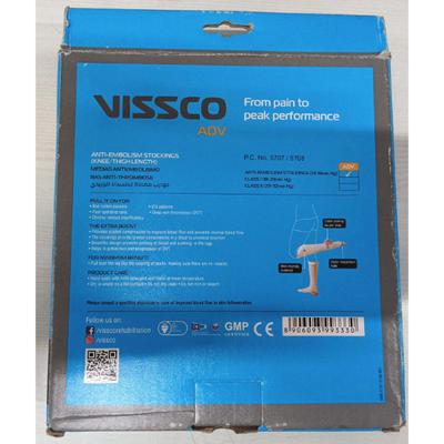 Vissco Adv Anti-Embolism Stockings (13-18mm Hg) (XL) 1's - Knee/Leg Supports