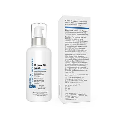 Fixderma Cosmetic Laboratories (FCL) B Prox 10 Face Wash 100 ml - Face Wash & Cleansers