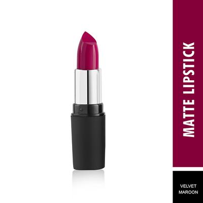Swiss Beauty Pure Matte Lipstick - (Velvet Maroon) 3.8 gm - Lipsticks