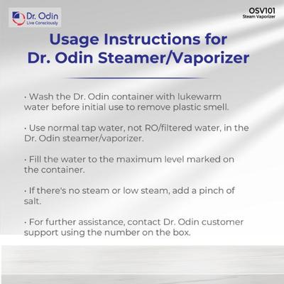 Dr. Odin Steam Vaporizer (OSV101) - Nebulizers / Vaporizer