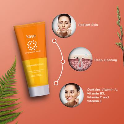 Kaya SKIN AWAKENING RINSE 100 ml - Face Wash & Cleansers
