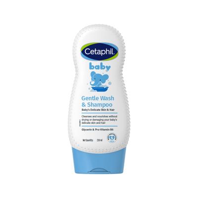 CETAPHIL BABY GENTLE WASH AND Shampoo 230ml - Baby Body Wash