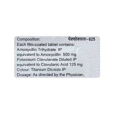 PEXOCLAV 625 Tablet 10's - Bacterial Infections-Pen