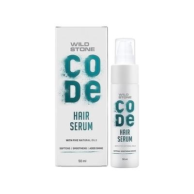 Wild Stone Code Non Sticky Hair Serum for Men 50 ml - Hair Serums