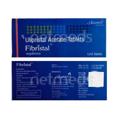 Fibristal 5mg Tablet 10'S - Uterus Conditions-Dut
