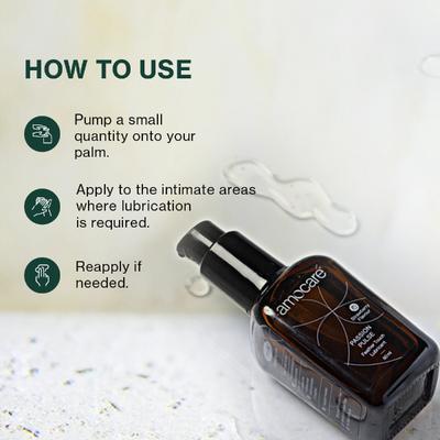 Amocare Passion Pulse Lubricant Gel - Strawberry Flavour 50 ml - Flavoured Lubes