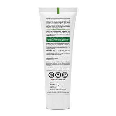 Baby Organo Ayurvedic Herbal Kids Toothpaste - Strawberry 50 gm - Baby Oral Care