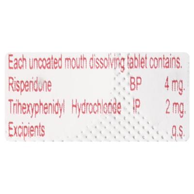 RPDONE FORTE 4/2mg Tablet 10's - Schizophrenia-Aps