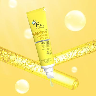 Fixderma Shadow SPF 50 Lip Shield, Lip Shield SPF 50 with Theobroma Cacao Seed Butter 15gm - Body Sunscreen
