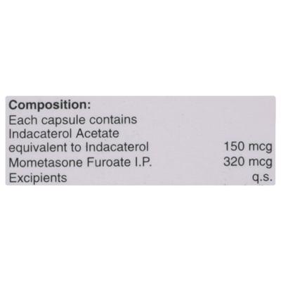 INDAMET 320 Capsule 15's - Asthma/COPD-Ast