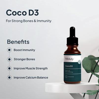 Miduty CoCo D3 Drops 50 ml - Multi-Vitamins