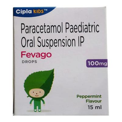 Fevago 100mg Peppermint Flavour Drops 15ml - Fever-Non