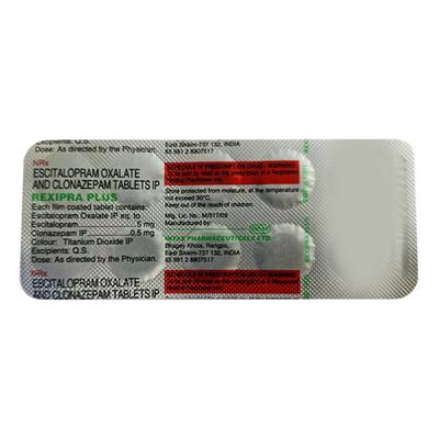 Rexipra Plus Tablet 10'S - Depression-Ant