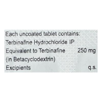 Tebisure 250mg Tablet 7'S - Fungal Infections-Anf