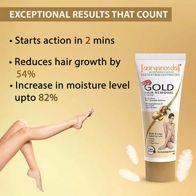 Aryanveda Gold Removal Cream for Women (Pack of 2) 40 gm - Lotions & Creams
