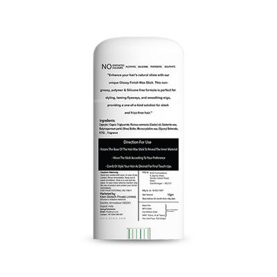 Ktein Hair Wax Stick, Wax Stick for Hair Slick Stick, Hair Wax Stick for Flyaways Hair Gel Stick Non-Greasy Styling Cream for Fly Away and Frizz Hair 15 gm - Hair Gels & Waxes