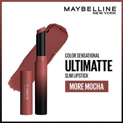 Maybelline New York Color Sensational Ultimatte Lipstick, More Mocha 1.7 gm - Lipsticks