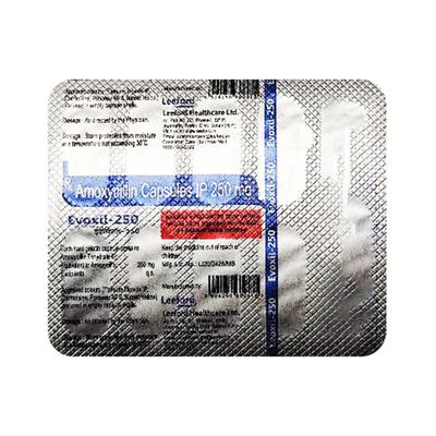 Evoxil 250mg Capsule 10'S - Bacterial Infections-Pen