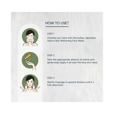 Lotus Professional Dermospa Japanese Sakura Skin Whitening Illuminating Night Cream With Spf 20 50 gm - Night Cream