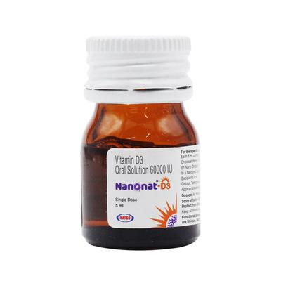 NANONAT D3 Oral Solution 5ml - Supplements-Vit