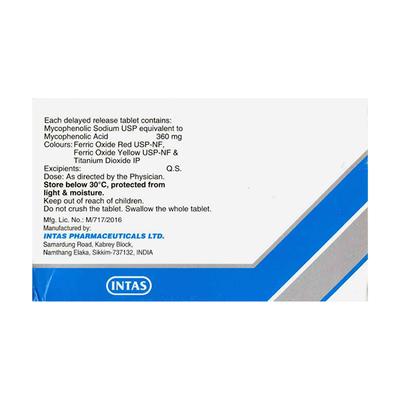 MYCOCEPT S 360 Tablet 10's - Auto Immune Disease-Imm