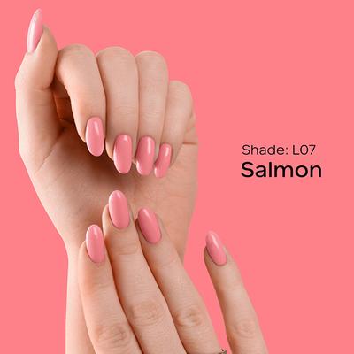 Faces Canada Ultime Pro Splash Luxe Nail Enamel - Salmon (L07) 12 ml - Nail Polish
