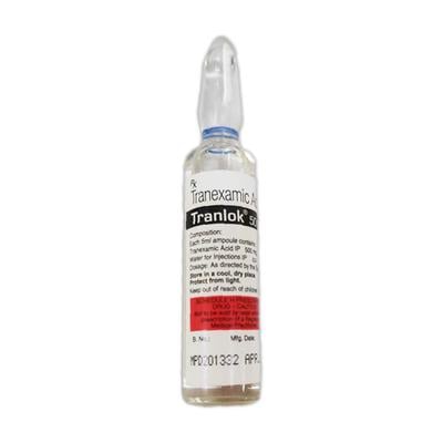 Tranlok 500mg Injection 5ml - Bleeding Disorders-Hae
